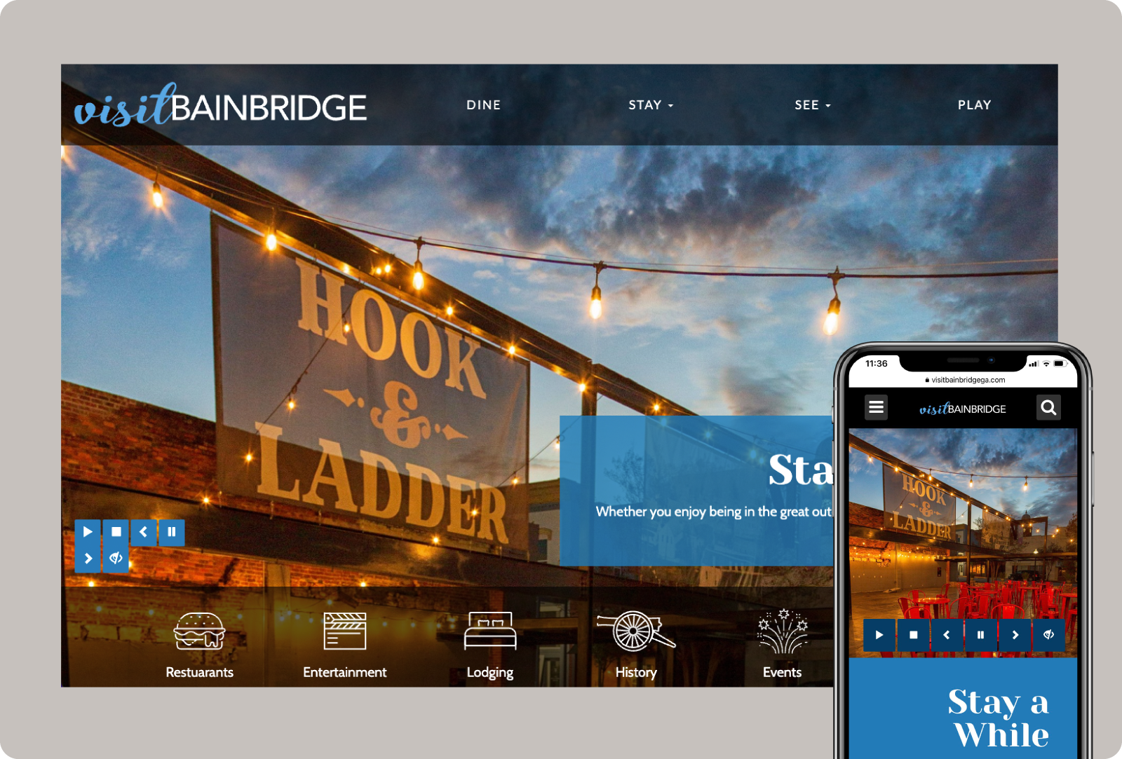 Visit Bainbridge home page