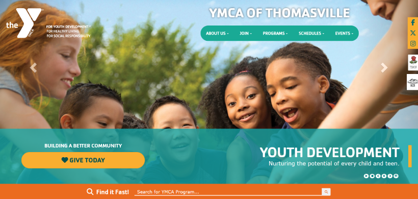 ymca-thomasville.org