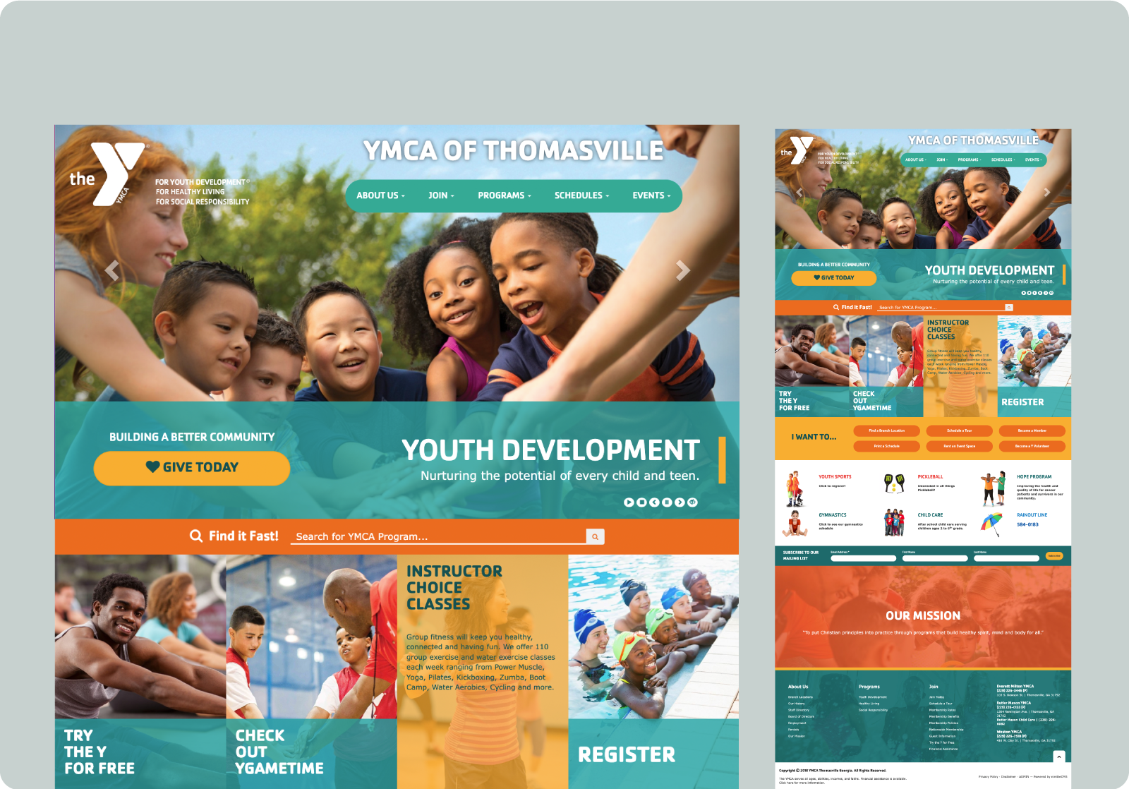 YMCA Thomasville Home Page