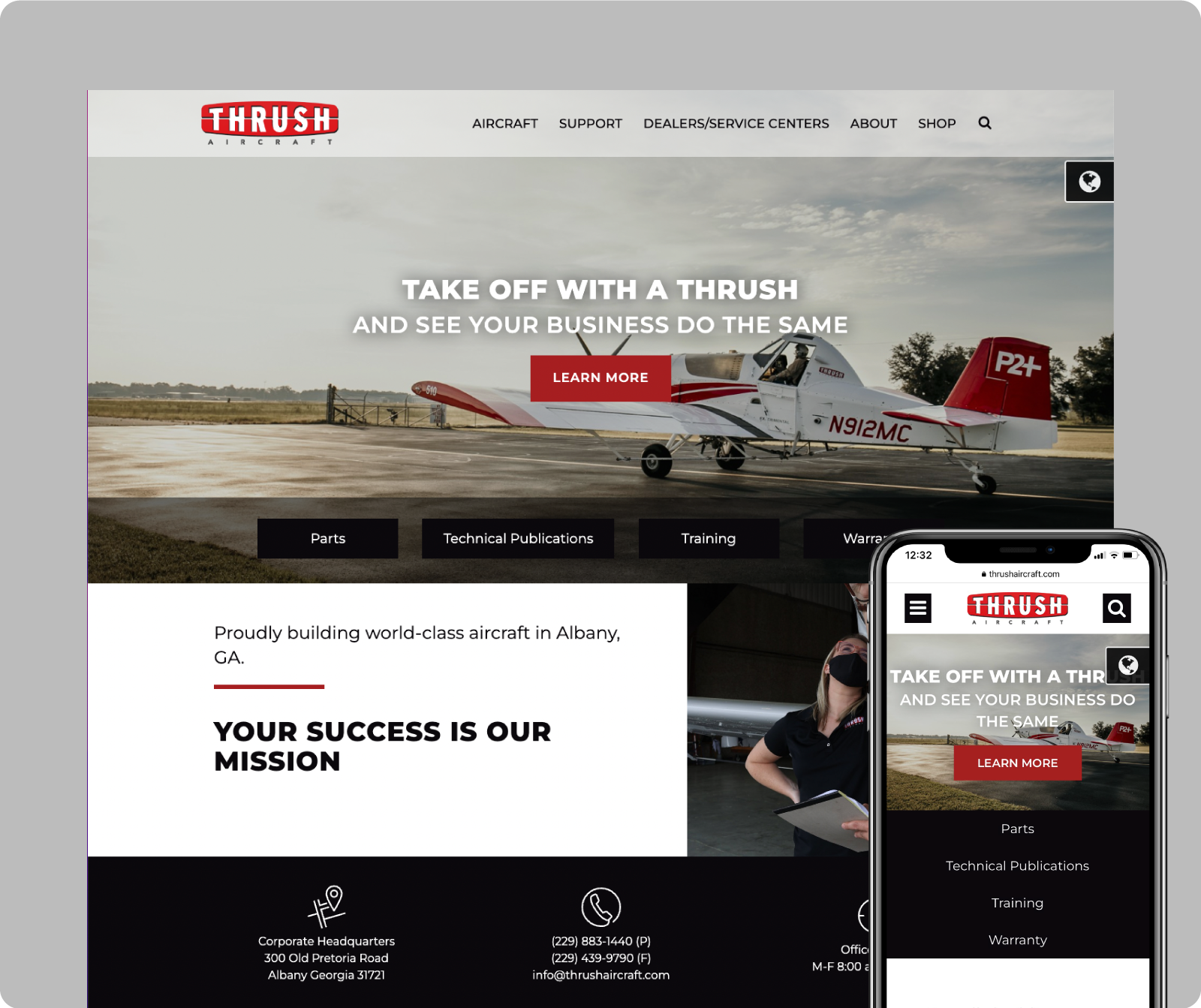 Thrush Aircraft Home Page