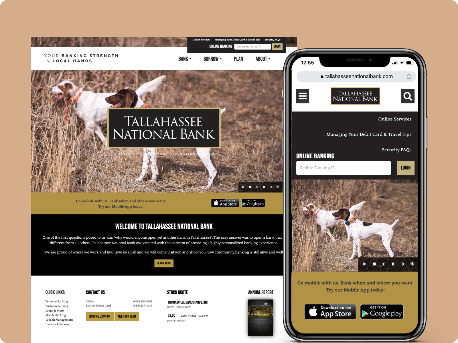 Tallahassee National Bank Home Page